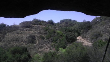 Inside Royce's Canyon Cave